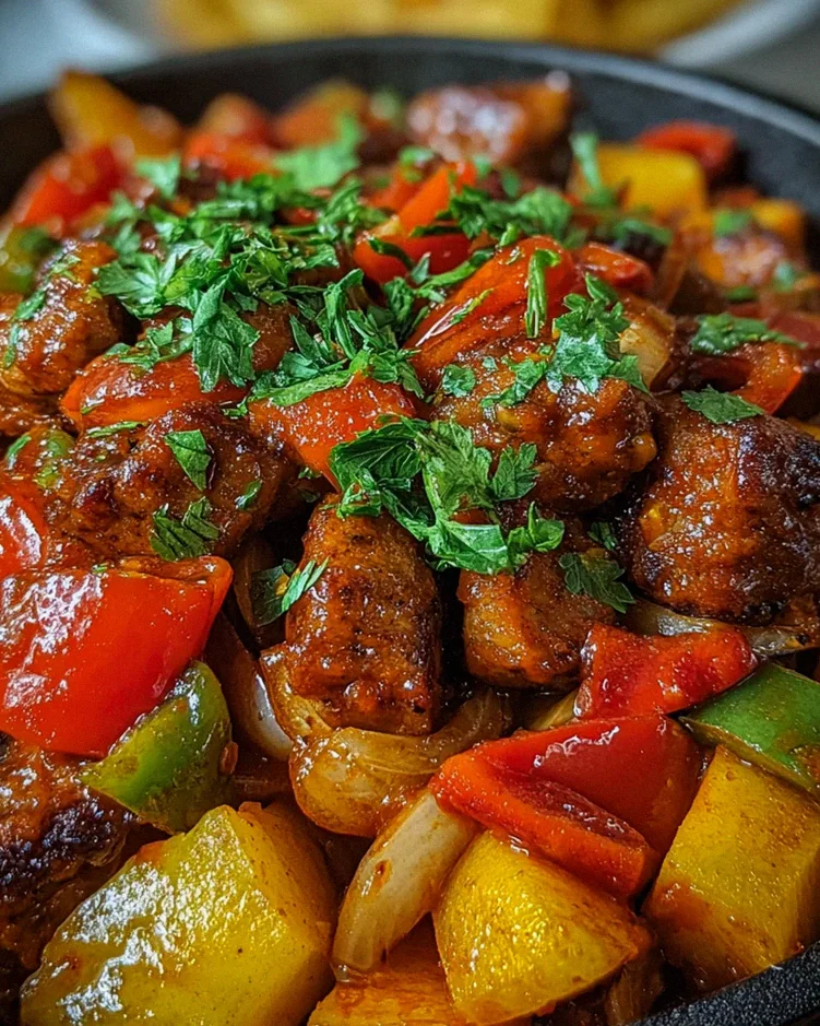 Schaschlik-Topf aus dem Ofen – Schritt 2