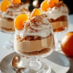 Spekulatius-Eiercreme Mousse: Winterlicher Mandarinen Genuss