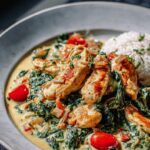 Spinat Parmesan Hähnchen – Ein Traum in Schmolz