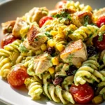 Südwest Hähnchen Avocado Pasta Salat Rezept – Schnell & Lecker!