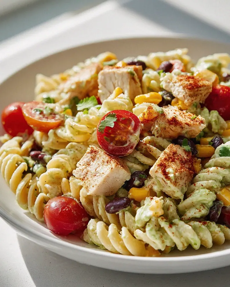 Südwest Hähnchen Avocado Pasta Salat Rezept – Schnell & Lecker! – Schritt 2