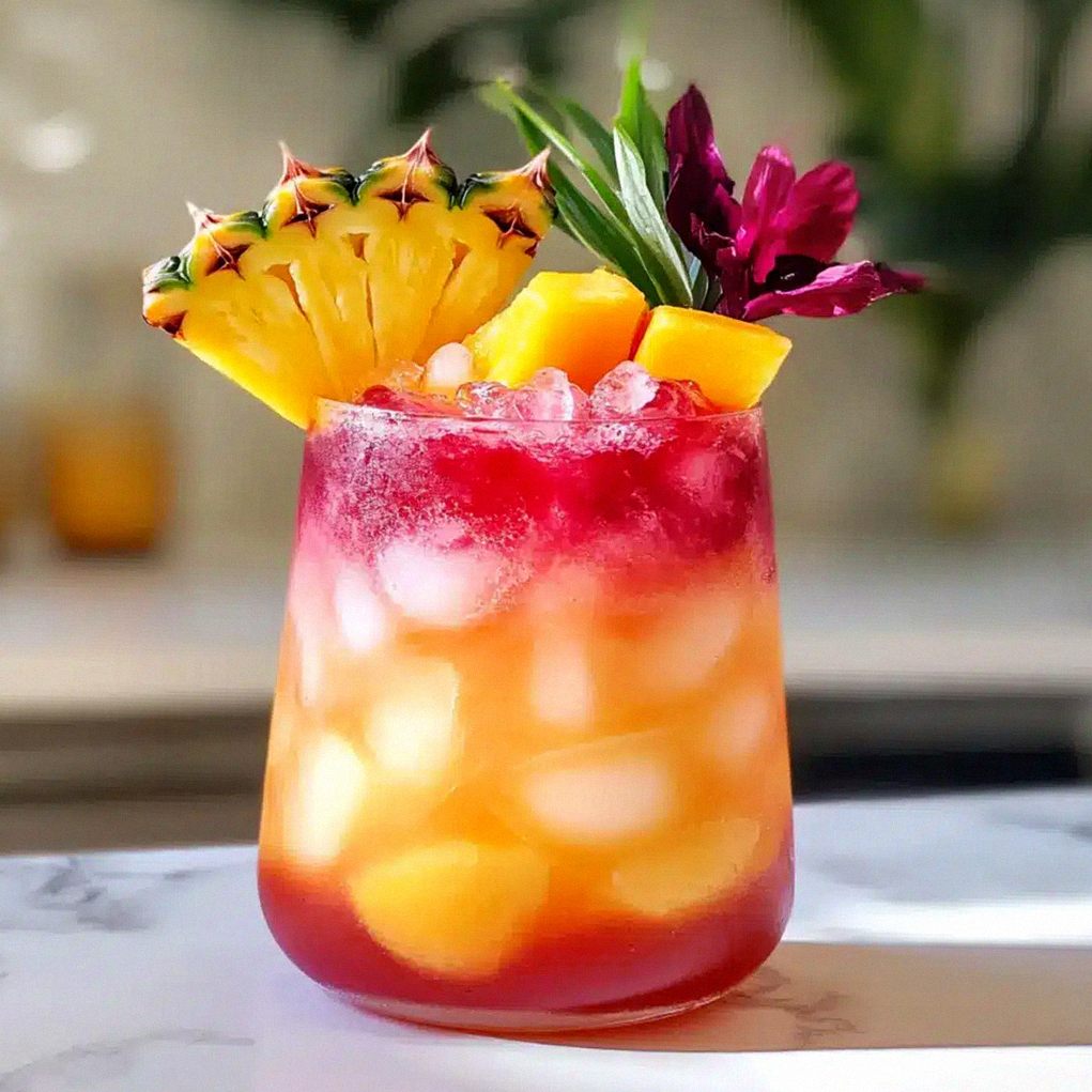 Tropischer Mocktail: Erfrischend und Einfach in 5 Minuten – Schritt 1