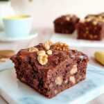 Walnussbrownies mit Birnen Einfach Zubereiten