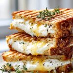 Ziegenkäse Grilled Cheese mit Honig – Süß & Salzig Genuss
