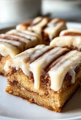 Zimtrollen Bliss Bars: Ein köstliches Dessert-Rezept